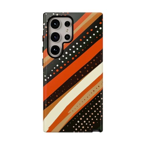 Coque Samsung S24 Ultra orange rigide pour éviter les rayures au quotidien