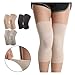 FDJZKFDU Knee Pads 1Pair Ultra Thin Knee Support Brace Sports Knee Pads Gym Running Knee Protector(Black,XL)
