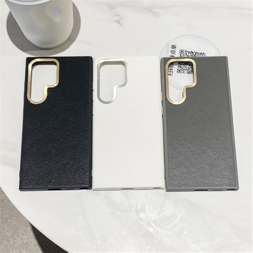 Étui en cuir gris Samsung S24 Ultra idéal pour vos déplacements professionnels - 6