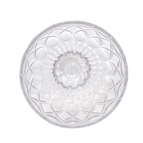 Wolff Angel Conjunto de 6 Taças de Cristal para Sobremesa, Transparente, 260 ml