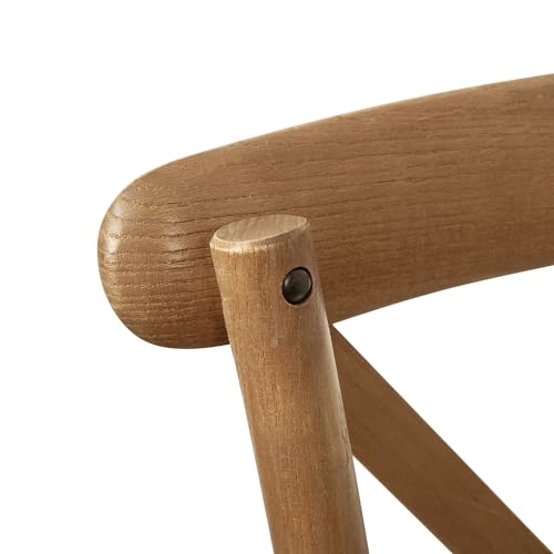Image of Flash Furniture 2 Pack HERCULES Series Pecan Cross Back Chair
