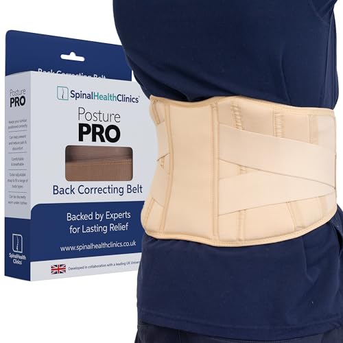 Ceinture de soutien du bas du dos Spinal Health Clinics pour homme et femme