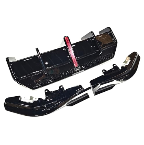 �o���p�[ �X�|�C���[ �B�t���[�U�[ 2 �V���[�Y G42 M240i M235i �X�|�[�c 2023 + ���A�f�B�t���[�U�[�X�v���b�^�[ LED �ԃo���p�[���b�v�X�|�C���[(Black Spliter)