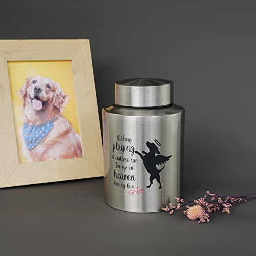 Pet Cremation Urns for Dogs Ashes, Up to 60 lbs Dog Memorial Keepsake Urns for Ashes-Medium (Playing in Heaven) Pet Cremation Urns for Dogs Ashes, Up to 60 lbs Dog Memorial Keepsake Urns for Ashes-Medium (Playing in Heaven)