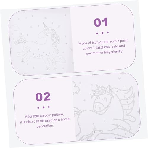 Pintura acrílica unicornios Uonlytech contra el estrés cotidiano 7