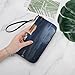 Acropolis Of Athens Long Wallet PU Leather Credit Card Holder Minimalist Coin Purse with Hand Strap