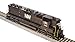 Broadway Limited 4288 EMD SD45, N&W #1803, Black & White, Paragon4 Sound/DC/DCC, HO (High Hood)