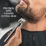 Barberboss Trymer do brody dla mężczyzn, maszynki do strzyżenia włosów, bezprzewodowy, dla mężczyzn, maszynki do strzyżenia włosów, detal QR-2068