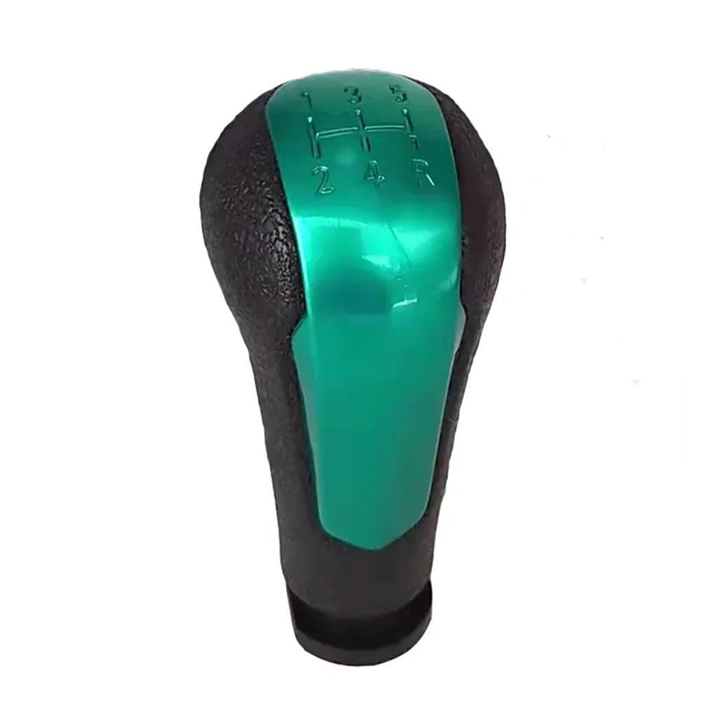 Sxqpocar Green Gear Shift Lever Knob Manual Gearbox Handball For Chevrolet Spark 2011-2016 Shift Lever Head(Green)