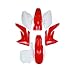 ABS Plastic Fender Fairing Body Work Kit Set For Honda CRF150R 2007-2013 Dirt Pit Bike