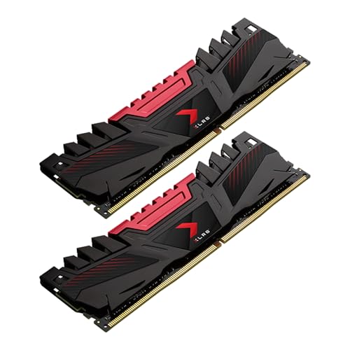 Image of PNY XLR8 Gaming 32GB (2x16GB) DDR4 DRAM 3200MHz (PC4-25600) CL16 1.35V Dual Channel Desktop (DIMM) Memory Kit - MD32GK2D4320016AXR