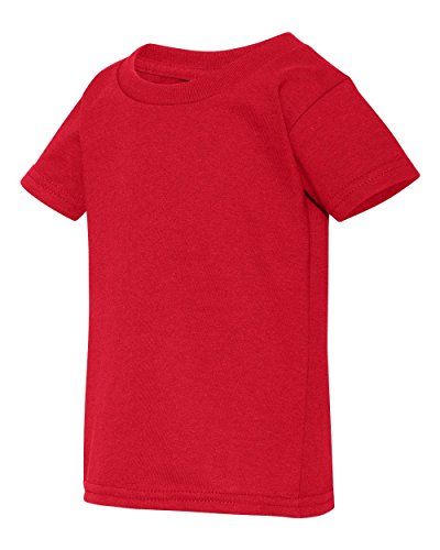 Gildan Toddler Heavy Cotton 5.3 Oz. T-Shirt G510P -Red 6T #TOP2