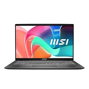 MSI Modern 15 Laptop (F13MG-021UK)- 15.6″ FHD IPS-Level Panel, i7-1355U, Intel Iris Xe Graphics, DDR IV 16GB (3200MHz), 512GB SSD, WIFI 6E, Windows 11 Home Plus – Platinum Gray
