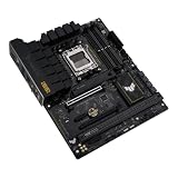 ASUS TUF GAMING B850-PLUS WIFI AMD ATX motherboard, 14+2+1 80A DrMOS power stages, DDR5, PCIe 5.0 Ready, 3xM.2 slots, Wi-Fi 7, Realtek 2.5Gb Ethernet, DisplayPort, HDMI, USB 20Gbps Type-C, Aura Sync - 9