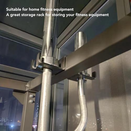 Support d'haltères mural vertical en fer forgé, accessoire de rangement premium