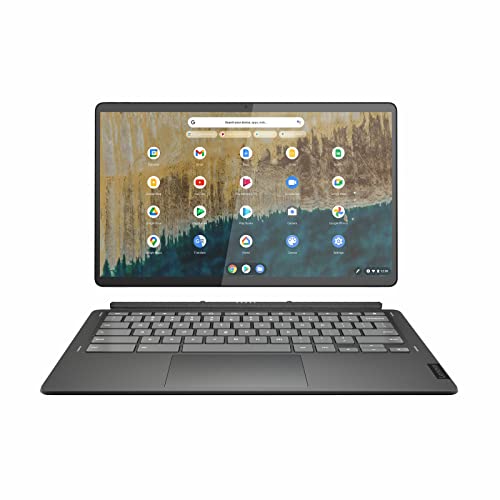 Image of Lenovo Chromebook Duet 5 Laptop, 13.3 inch FHD Touch 400 nits 4GB RAM 256 GB SSD 82QS001FUS