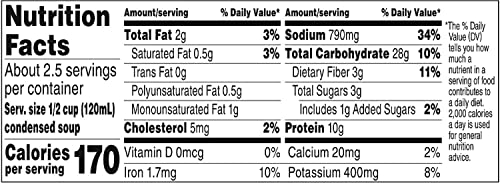 Campbell's, Condensed Split Pea, Ham & Bacon Soup, 11.5Oz Can #TOP3