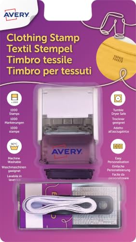 AVERY Zweckform CSTAMP.EU Textilstempel waschmaschinenfest...
