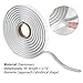 Grey Butyl Seal Tape (1 Roll) -Waterproof Window Sealing Tape for RV Roofing,Trailer, Marine & Automotive Lights,Continuous Roll High Adhesion Butyl Foamcore Roll 13'x 5/16