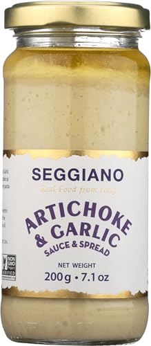 SEGGIANO Artichoke & Garlic Sauce & Spread, 7.1 OZ