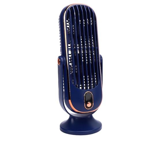 Ventilateur tour de table bleu à 5 vitesses et moteur sans balais