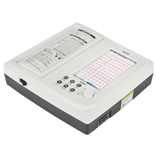 BIONET 33352 Neue 7 12-Kanal-EKG Cardio mit Touchscreen, 300 mm x 200 mm x 97,5 mm