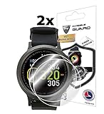 IPG for GolfBuddy WTX Smart Golf GPS Smartwatch Screen Protector (2 Units) Invisible Ultra HD Clear Film Anti Scratch Skin Guard - Smooth/Self-Healing/Bubble -Free by