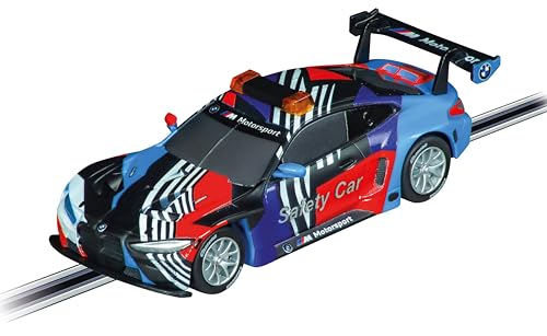 Carrera 64247 BMW M4 GT3 Safety Car 1:43 Scale Analog Slot Car Racing Vehicle for Carrera GO Slot Car Toy Race Track Sets