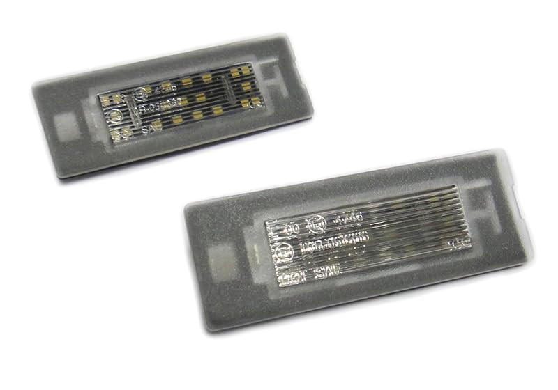 RZG Set di 2 luci per targa LED per 2003-2012 Panda 169 2012-2023 Panda 312/319