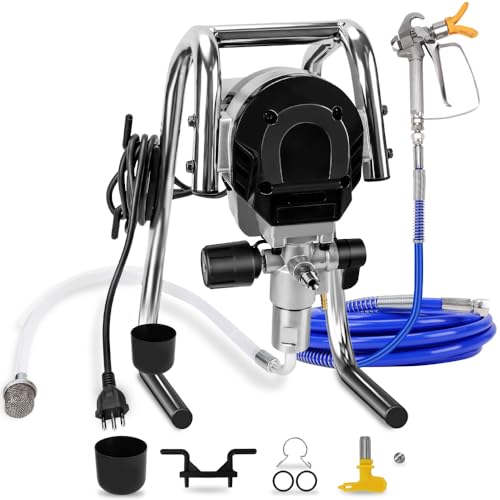 Máquina de Pintura Airless, 1.2L/min, 110 V, Compressor de Ar, Compressor de Ar Pintura, Pistola de Pintura, Pistola de Pintura Eletrica, Airless, Máquina de Pintura Airless