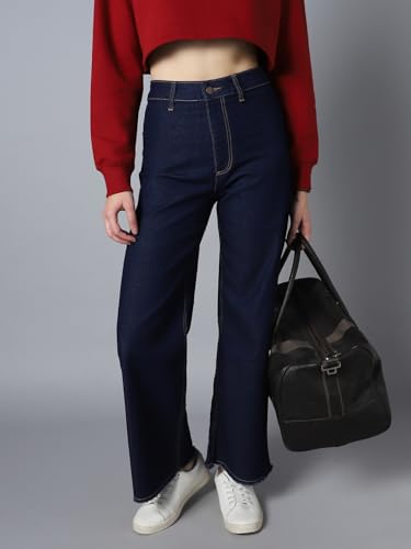 Image of HIGH Star Women's Straight Fit Mid Rise Jeans