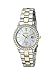Seiko Women's SUT074 Dress Two-Tone Stainless Steel Swarovski Crystal-Accented Solar Watch