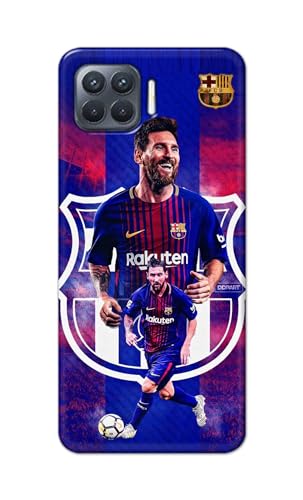 Image of Printed Hard Back Cover Case for Oppo F17 Pro | Oppo A93 4G | Oppo Reno4 F | Oppo Reno 4 F Back Cover (Famous Football Player) -1111