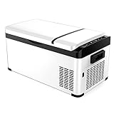 Elektrische Kompressor-Kühlbox Tragbarer Autokühlschrank Gefrierschrank 12V / 24V / 220V Kühlbox Klein Elektrische ​Mini Kühlschrank Gefrierbox für Camping Road Trip Picknick, 20L / 26L / 30L