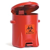 Algopix Similar Product 17 - Polyethylene Biohazard Can 6Gallon