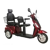 GTX Cadillac Two Passenger Mobility Scooter, 2-Person Electric Scooter with...