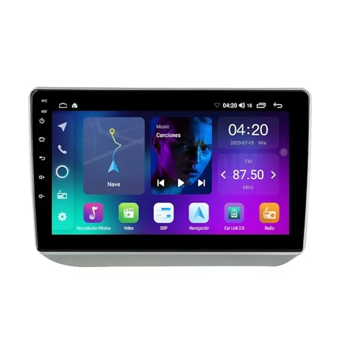 Navegador GPS para Skoda Fabia 2 que soluciona la falta de mapas en ruta