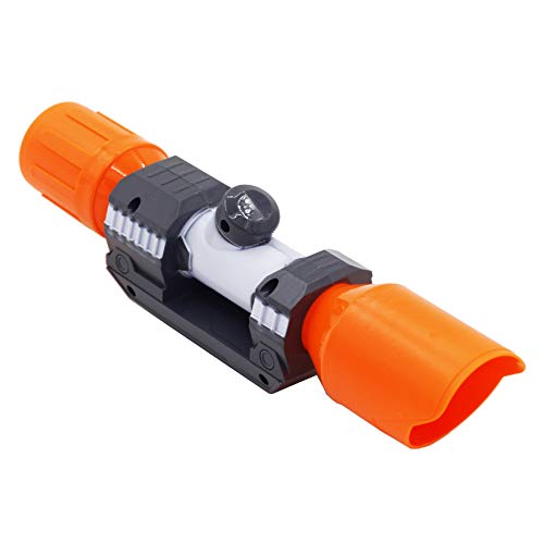 Scope Sight for Nerf Gun,Plastic Detachable Tactical Scope Sight Attachment for Modify Toy Kids Gift (Scope Sight for Nerf Gun) (Orange Scope Sight for Nerf Gun)