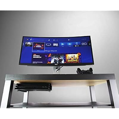 Glistco Stealth Mount - Under Desk Mount Compatible with PS4 Pro