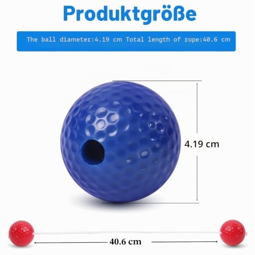 pclapora 6 Stück Leitergolf Bälle, Leiter-Golfball Outdoor, Leiter Golfball für Leiterspiel, Dauerhaft Golf Trainingsbälle Wurfspiel für Beach, Lawn, Yard, Outdoor, Mädchen, Erwachsene