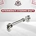 Intermediate Steering Shaft with U Joint Coupler - Replaces 8L1Z-3B676-A - Compatible with Lincoln Navigator and 2009-2014 Ford F150 and 2007-2014 Expedition