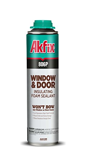 Window and Door Insulating Spray Foam Sealant, Gun Grade, 24 oz