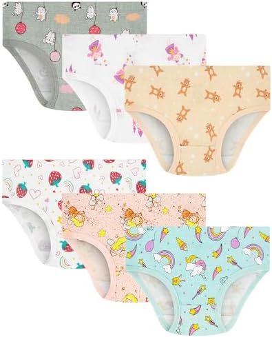 Girls Underwear 18-24 Months Baby Toddler 100% Cotton Panties Sz 1 Year Old