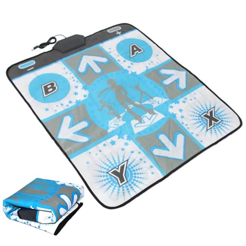 Estera de baile eléctrica, alfombra de baile para adultos - Manta de baile con almohadilla electrónica de panel táctil de cuatro vías - Cómoda manta de juego de alfombra de piso para trabajadores amas