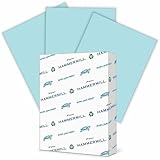 Hammermill Paper, Colors Blue, 24lb, 8.5 x 11, 500 sheets / 10 Ream Case (103671C), Made In The USA