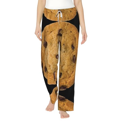 Pantalon de pyjama en flanelle pour femme Chocolate Cookie