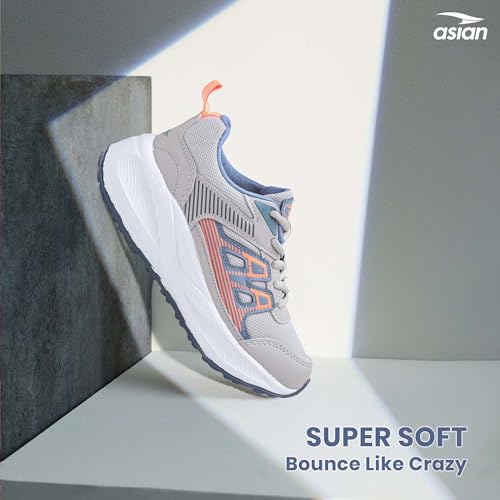 Image of ASIAN Adventure-56 Kids Running Shoes | Stylish Sports Sneakers with Memory Foam, Breathable Mesh Shoes | Anti-Slip Grip Sole for Daily Use, School & Travel