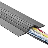 UT Wire UTW-CPL5-GY 5' Cable Blanket Low Profile Cord Cover and Protector, Grey