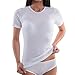 Produktbild HERMKO 17800 Damen 1/2-Arm Shirt aus Baumwolle/Modal, super weich Dank Modal, Kurzarm Unterhemd nach Öko-Tex Standard 100 Zertifiziert, Farbe:weiß, Größe:40/42 (M)