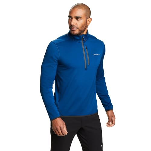 Image of Eddie Bauer Men's Activator Grid Long-sleeve Half-zip Fleece
